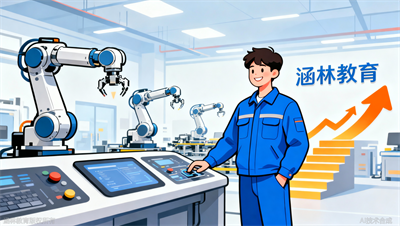 中职生也能月入过万？看涵林教育（原众智）学员如何凭借工业机器人技术成就全新人生