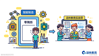 想进智能制造行业？涵林教育（原众智）实战营，让简历从空白到全流程项目亮点