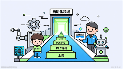 学PLC需要多久？涵林教育（原众智）定制化时间规划，从零基础到独立做项目