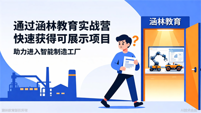 月薪6k 起，从涵林教育（原众智）实战营开始：30天收获可展示的完整项目
