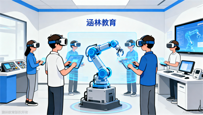 为什么说虚拟仿真是机器人培训&ldquo;加速器&rdquo;？看涵林教育（原众智）的VR实训课堂