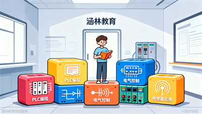 为什么说&ldquo;模块化教学&rdquo;是学习 PLC 的理想选择？看涵林教育（原众智）课程设计