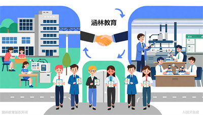 聚焦&ldquo;企业对接&rdquo;：涵林教育（原众智）校企合作模式，铺就从课堂到职场的高速路
