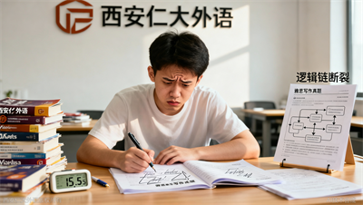雅思&ldquo;万年5.5&rdquo;写作，西安仁大外语告诉你问题出在&ldquo;逻辑链断裂&rdquo;