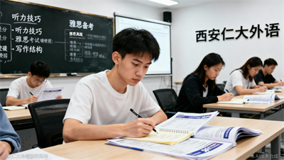 雅思短期冲刺班真有那么神？西安仁大外语实测高效提升语言能力的核心逻辑