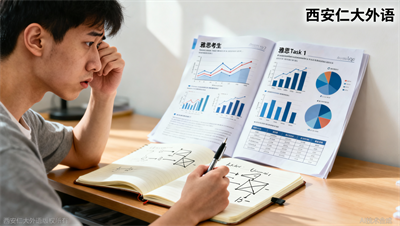 雅思写作Task 1没思路？西安仁大外语的动态图/静态图解题公式