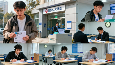 雅思考试当天全流程还原，西安仁大外语提醒你避免低级失误