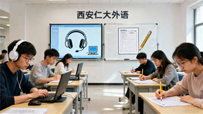 雅思听力机考和笔考体验大不同，西安仁大外语帮你选更适合的那种