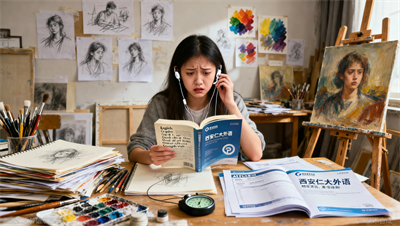 艺术生英语基础弱，西安仁大外语如何帮你拿下雅思6分？