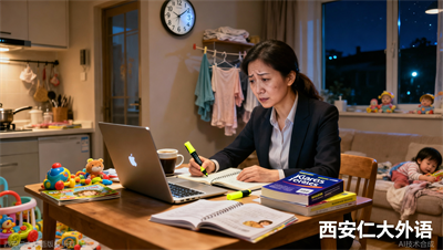 雅思从5.5到6.5，这位在职妈妈如何在西安仁大外语平衡工作与备考