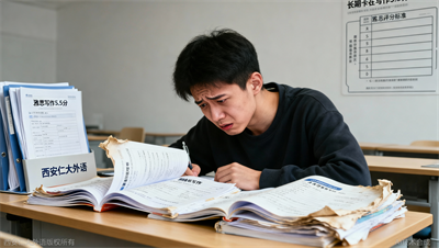 雅思写作总是5.5分？西安仁大外语提醒：你可能忽略了真正的评分标准