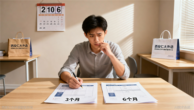 雅思备考三个月vs六个月，课程方案该如何调整？西安仁大外语帮你规划