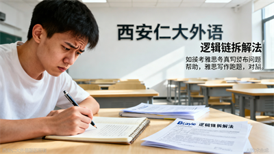 雅思写作总跑题？看看西安仁大外语老师的&ldquo;逻辑链拆解法&rdquo;
