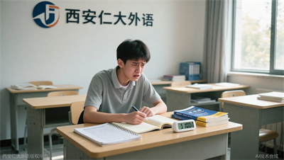 考前焦虑怎么办？西安仁大外语学员的情绪调节与应试心态培养