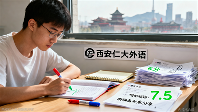 雅思写作从6分到7.5分，西安仁大外语这位学员做对了这三件事