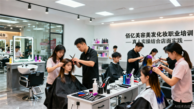 成都美发学校，真人实操 店面实践结合，让技术快速落地运用