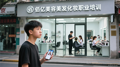 线上学美发和线下学美发怎么选？南京佰亿给你分析优劣
