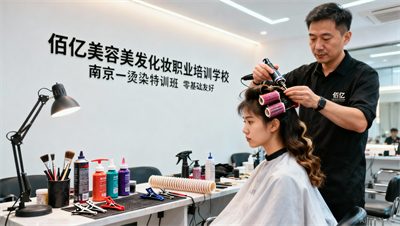 想快速 成为发型师？南京佰亿美容美发烫染特训班招生中