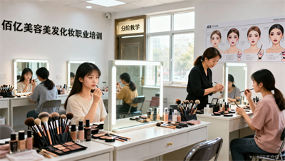 成都佰亿美容美发课程体系如何？从零基础到职业化妆师分阶教学