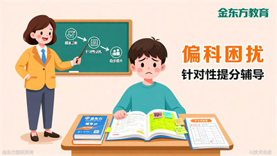 金东方初中薄弱科目提升，针对性补齐短板