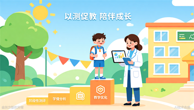 金东方小学阶段性测评，及时了解学习情况