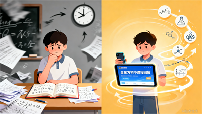 金东方初中课程回放，反复学习重难点