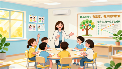 金东方精品小班教学，关注每一位学生成长