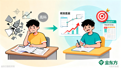 金东方高中薄弱科目提升，精准查漏补缺