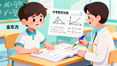 金东方中考数学辅导，攻克难点把握重点