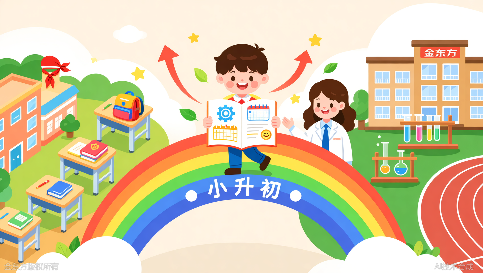 金东方小升初衔接，做好升学过渡准备