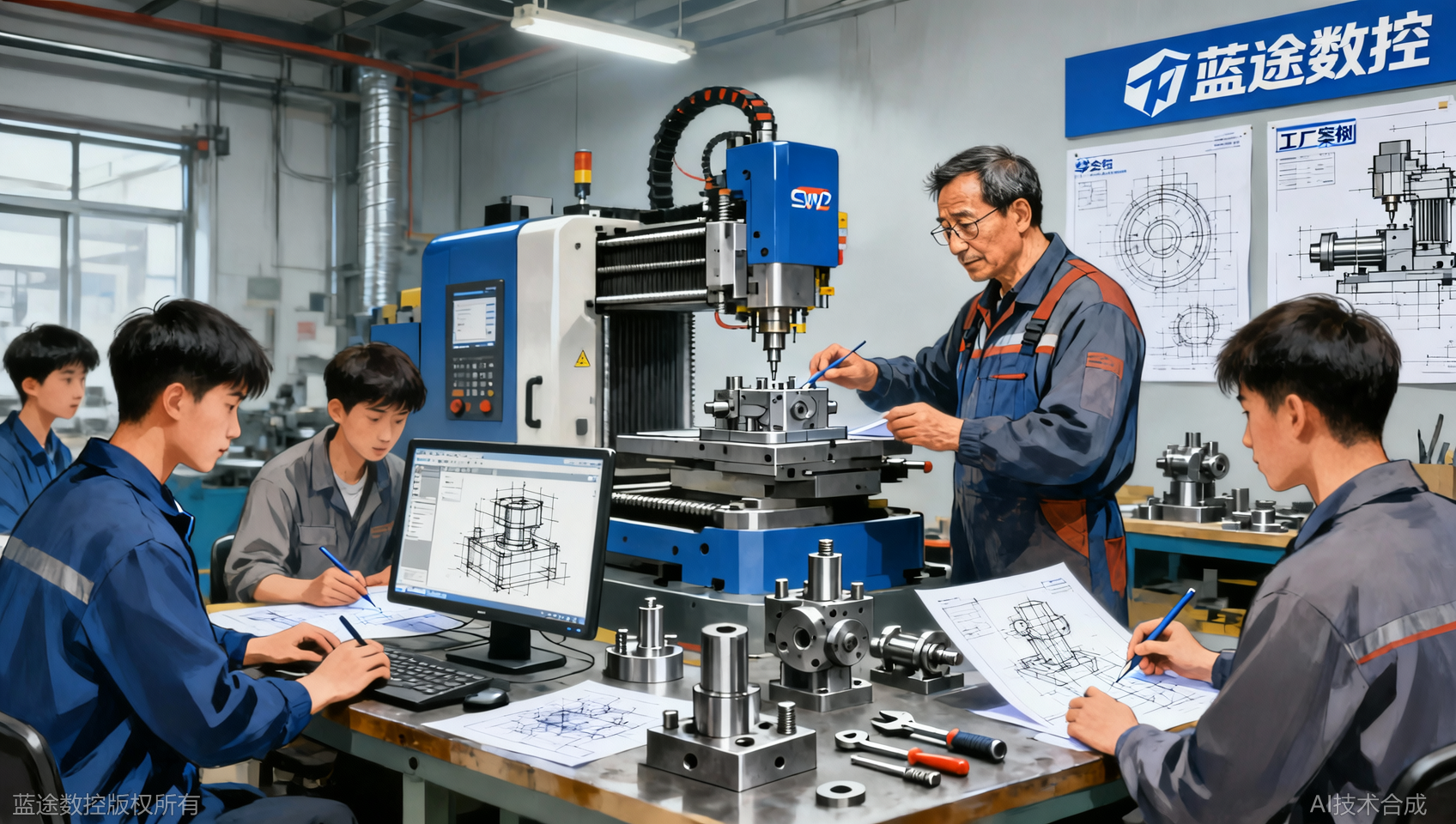 蓝途SW+CAD非标机械设计实战落地教学 学会即可胜任机械设计工程师