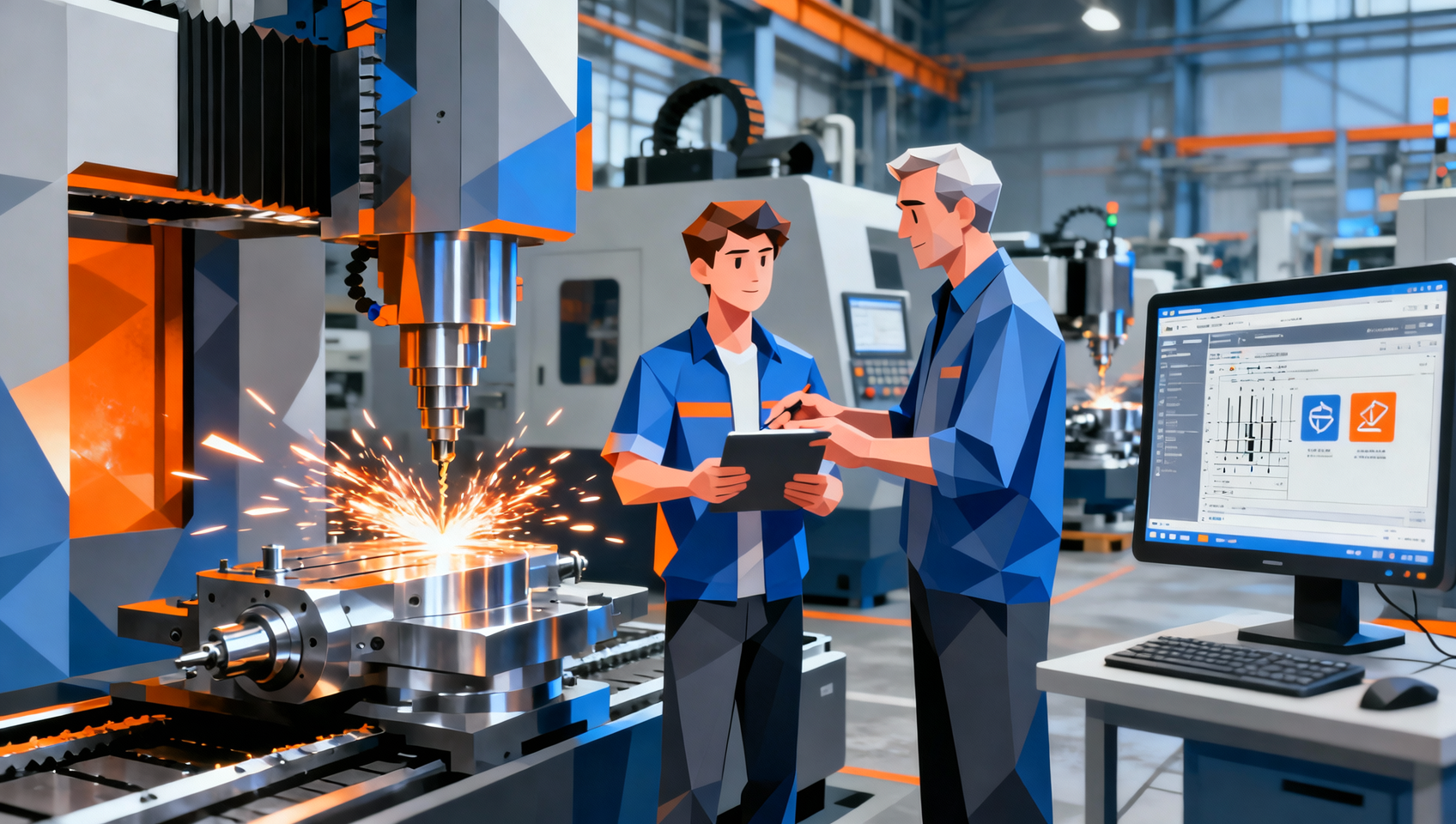 MC 三四五轴编程实战特训班，手把手教学，助你轻松掌握编程技能