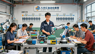 八方汇10年自动化教育，培养万余名工程师