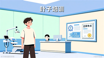 皮肤管理培训能考人社证书吗？叶子职业培训指导考证