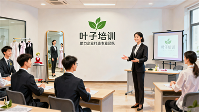 宁波叶子学校礼仪培训｜服务礼仪 商务形象，企业岗前实训