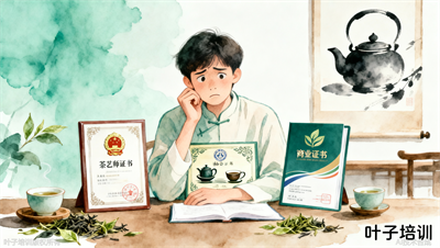 茶艺师证书哪个含金量高？叶子职业培训颁发人社证书