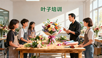 宁波叶子学校花艺师培训｜零基础三天能做出商用花束吗？现场拆解