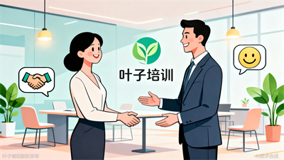 礼仪课程的真实收获：叶子职业培训教你如何让客户第一眼就信任你