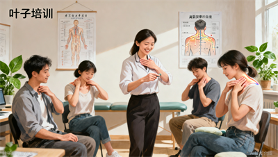 自我养生肩颈自救：叶子学校周末保健班，学完回家给家人按，省了理疗钱