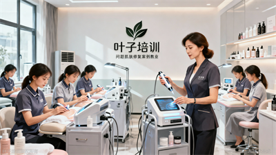 宁波叶子学校皮肤管理培训｜色斑痘痘肌敏感肌修复案例拆解，附带仪器科技护肤