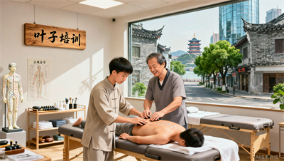宁波保健按摩培训学校怎么选？叶子学校考评级老师二十年经验现场传授