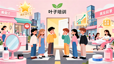 美容培训值得学吗？叶子职业培训告诉你：美丽经济才是未来