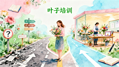 花艺师证书怎么考？叶子花艺报考指南来啦（附流程）