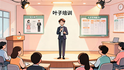 叶子职业培训礼仪主持人培训：收获的不仅是证书，更是控场能力