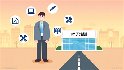 30岁想转行，学什么技能能一直干到老？叶子职业培训给你方向