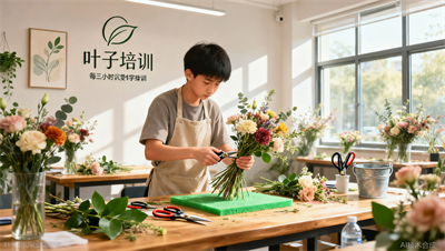 我在宁波叶子学校学花艺的30天：每天实操3小时，手指被花刺扎过但值了