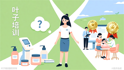 皮肤管理师能考什么证？叶子职业培训推荐人社认可的技能证书