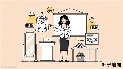 形象礼仪培训的终极收获：叶子职业培训帮你把气质变成职场竞争力
