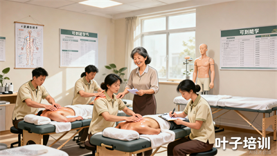 叶子学校保健按摩课程表：春秋季每月循环，随到随学