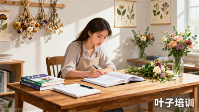 叶子学校｜花艺师人社证书考什么？理论 技能双科模拟题提前练
